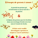 Une grainothèque à la bibliothèque
