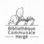 logo tintin noir