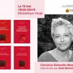 Les Oiseaux de nuit – Acte II : Autour de Christine Delmotte-Weber (interviewée par Alain Berenboom) – Mardi 16 mai 2023 de 18h30 à 20h15